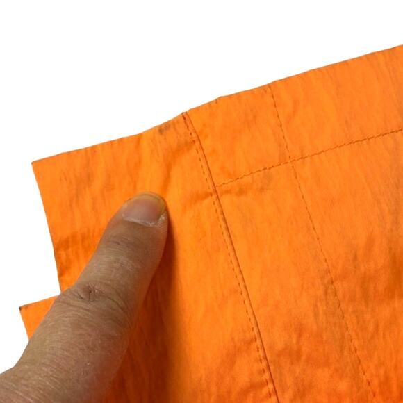 Additions by Chico's Women's Orange Short Sleeve Snap Button Up Shirt 1/Medium - Picture 9 of 9